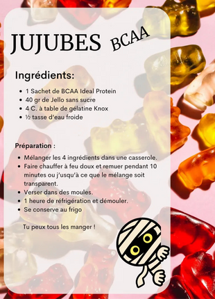 BCAA Poudre à saveur de punch aux fruits Ideal Protein | boîte de 14 sachets