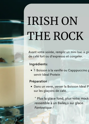 Boisson frappée vanille prêt à servir Ideal Protein | Caisse de 12