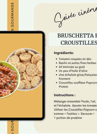 Croustilles soufflées saveur Popcorn au beurre Ideal Protein | Boîte de 7