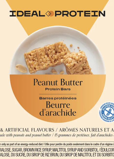 Barre protéinée beurre d’arachide Ideal Protein - Maryse Nadeau Coach