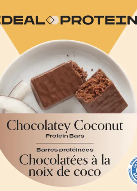 Barre protéinée chocolatée à la noix de coco Ideal Protein - Boîte de 7