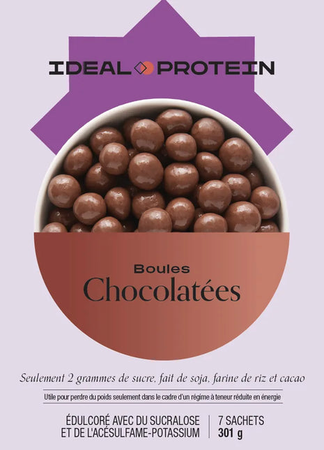 Boules chocolatées Ideal Protein - Maryse Nadeau Coach