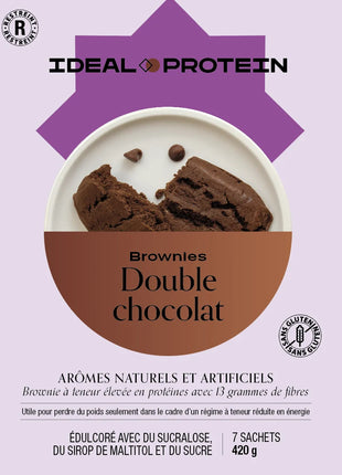Brownies double Chocolat Ideal Protein | Boite de 7