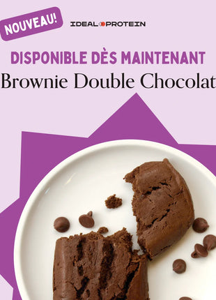 Brownies double Chocolat Ideal Protein | Maryse Nadeau Coach