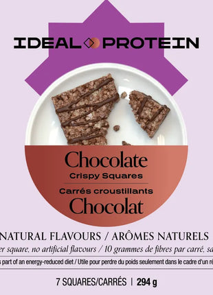 Carré croustillant au chocolat Ideal Protein | Boîte de 7