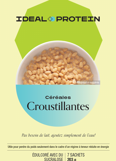 Céréales croustillantes Ideal Protein - Maryse Nadeau Coach