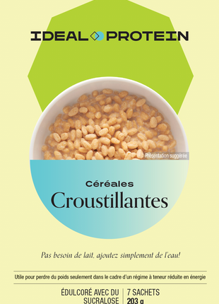 Céréales croustillantes Ideal Protein | Boîte de 7