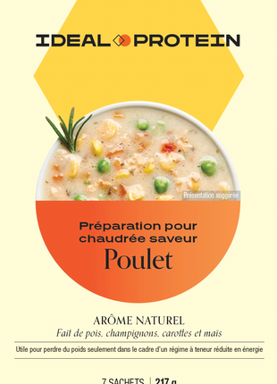 Préparation pour chaudrée saveur poulet Ideal Protein - Maryse Nadeau Coach