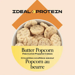 Croustilles soufflées saveur Popcorn au beurre Ideal Protein | Boîte de 7