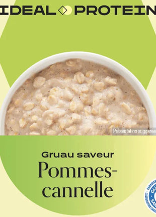 Gruau à saveur pomme cannelle Ideal Protein - Boîte de 7