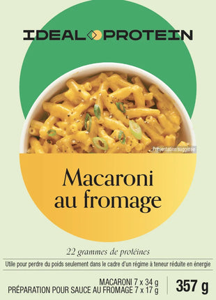 Macaroni au fromage Ideal Protein - Boîte de 7