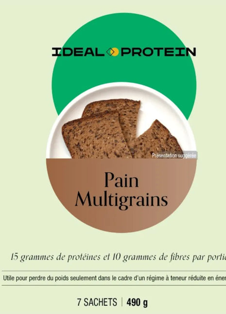 Pain multigrains Ideal Protein | Boîte de 7