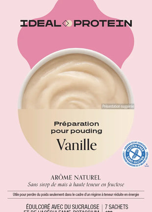 Préparation pour pouding à la vanille Ideal Protein -boite