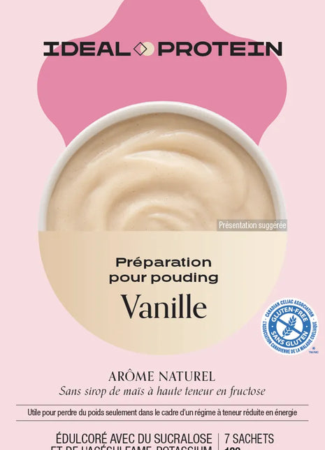 Préparation pour pouding à la vanille Ideal Protein -boite