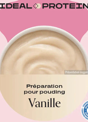 Préparation pour pouding à la vanille Ideal Protein - Boîte de 7