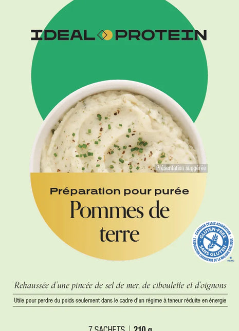 Préparation pour purée de pommes de terre Ideal Protein -Maryse Nadeau Coach