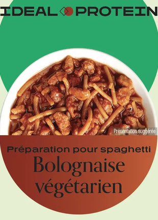 Préparation pour Spaghetti bolognaise végétarien Ideal Protein | Boîte de 7