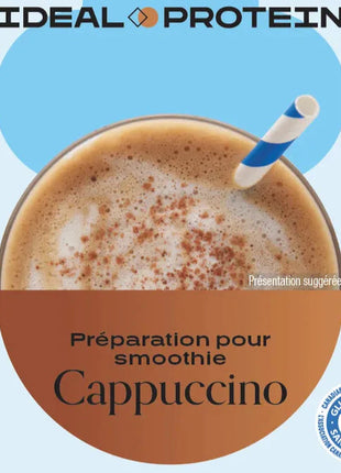 Préparation pour smoothie cappuccino Ideal Protein | Boîte de 7