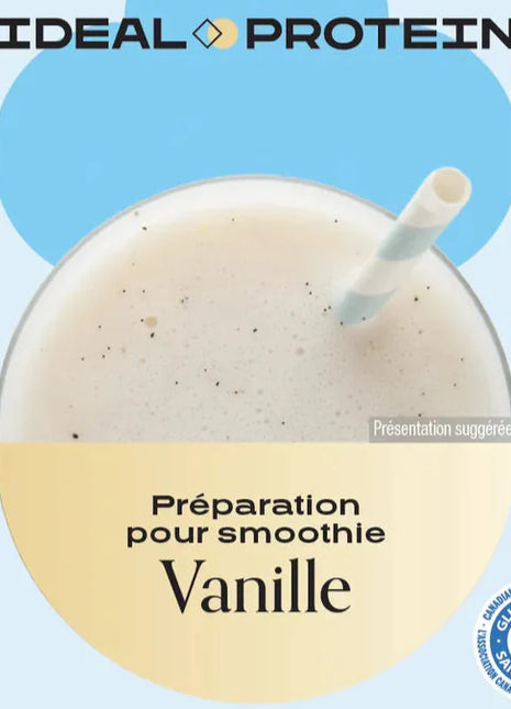 Préparation pour smoothie à la vanille Ideal Protein | Boîte de 7