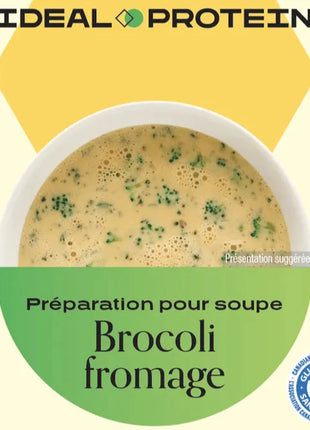 Préparation pour soupe brocoli fromage Ideal Protein - Boîte de 7